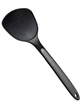 Calphalon 13" Black and Gray Solid Wok Spatula Spoon Turner Nylon Silicone